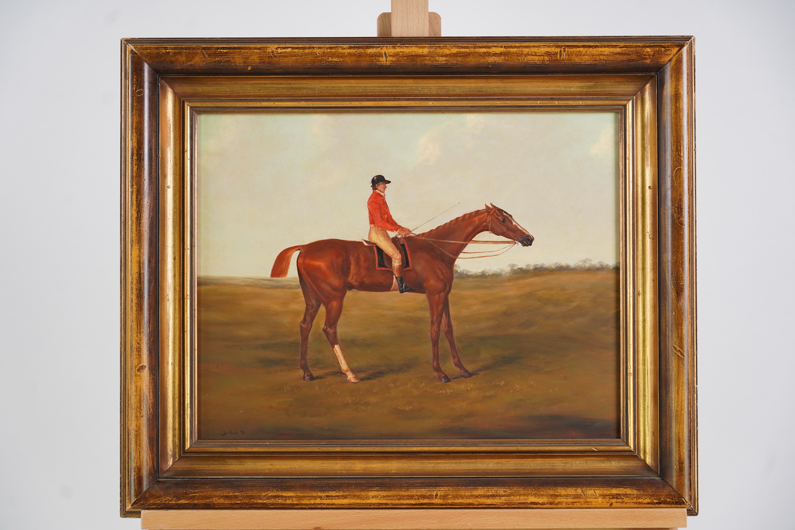 After John Nost Sartorius (1759-c.1828), The Racehorse Eclipse, with jockey up